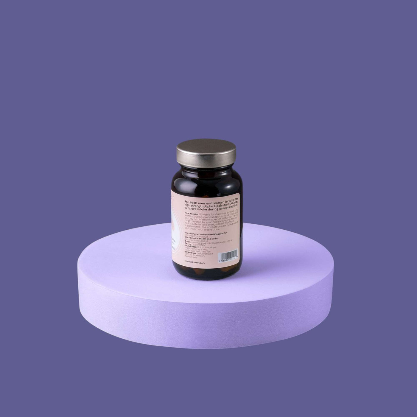 Alpha Lipoic Acid (ALA) -  High-Strength Antioxidant for Male and Female Fertility