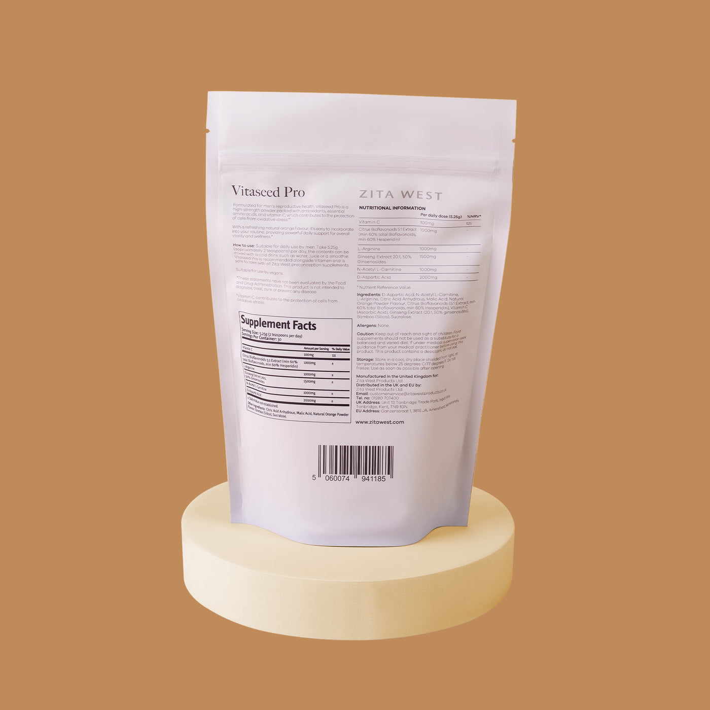 Vitaseed Pro - Advanced Antioxidant Support for Sperm Health
