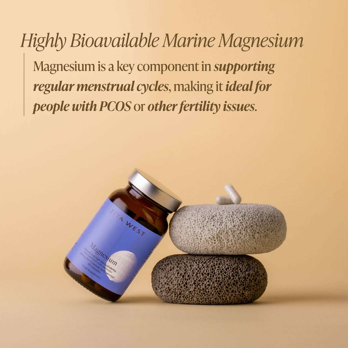 Magnesium - Bioactive Marine Magnesium for Fertility