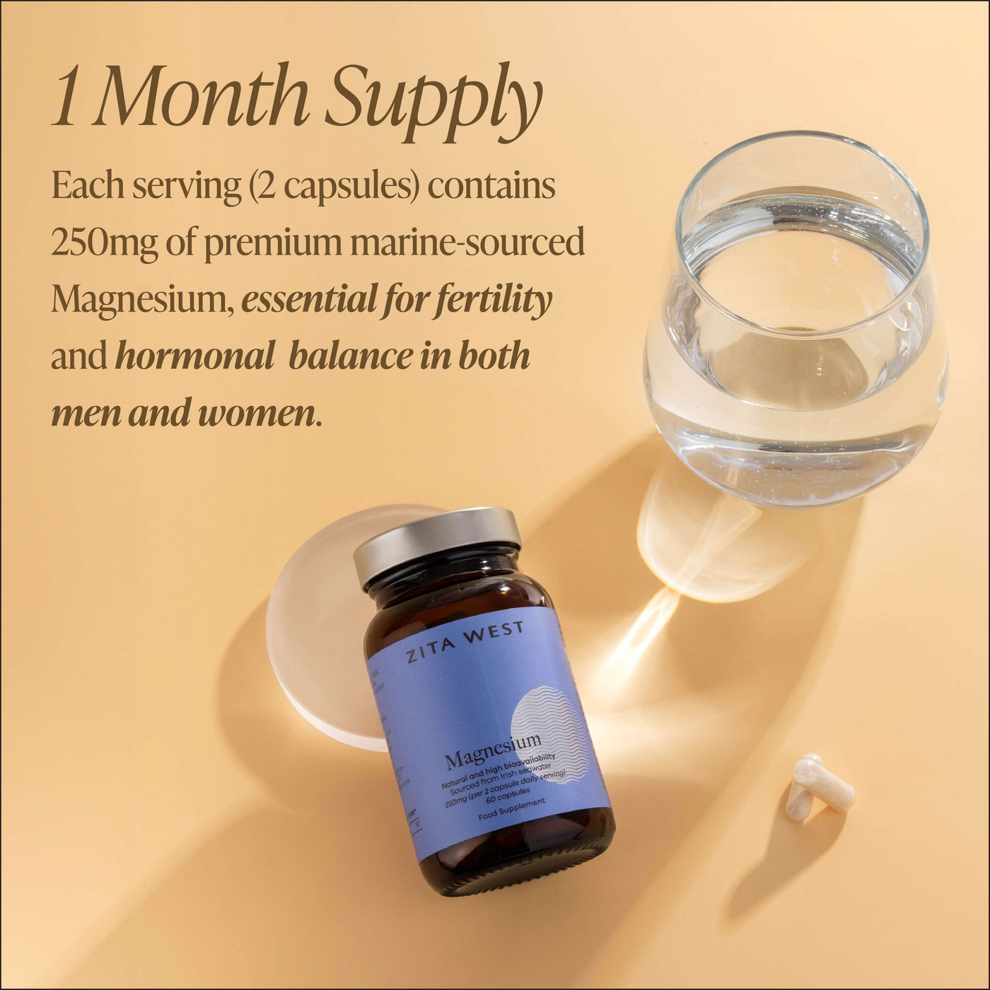 Magnesium - Bioactive Marine Magnesium for Fertility