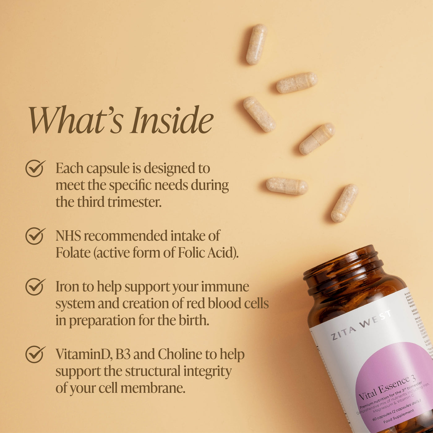Vital Essence 3 - Essential Nutrients for the Third Trimester