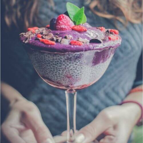 Super Berry Chia Pudding