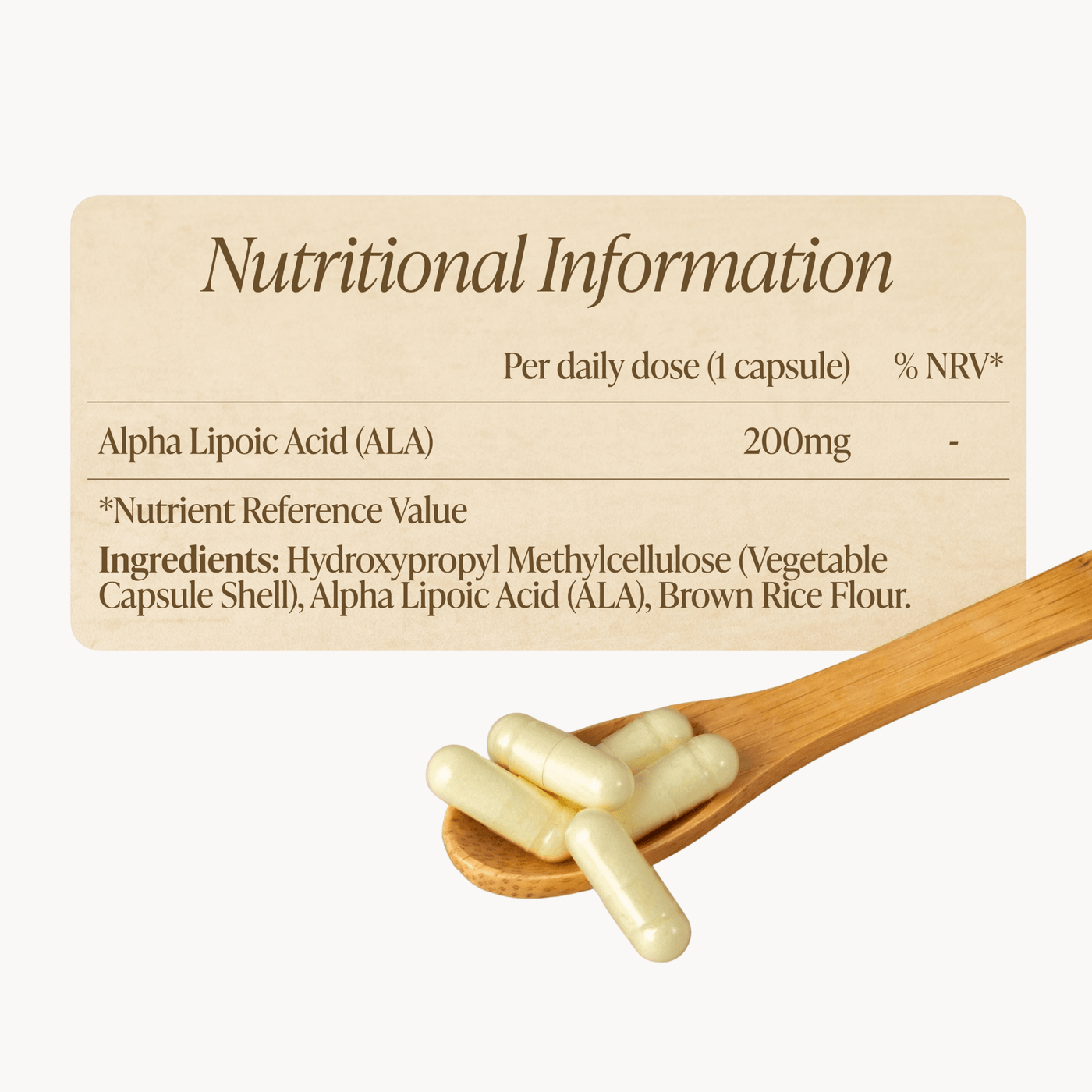 Alpha Lipoic Acid (ALA) -  High-Strength Antioxidant for Male and Female Fertility
