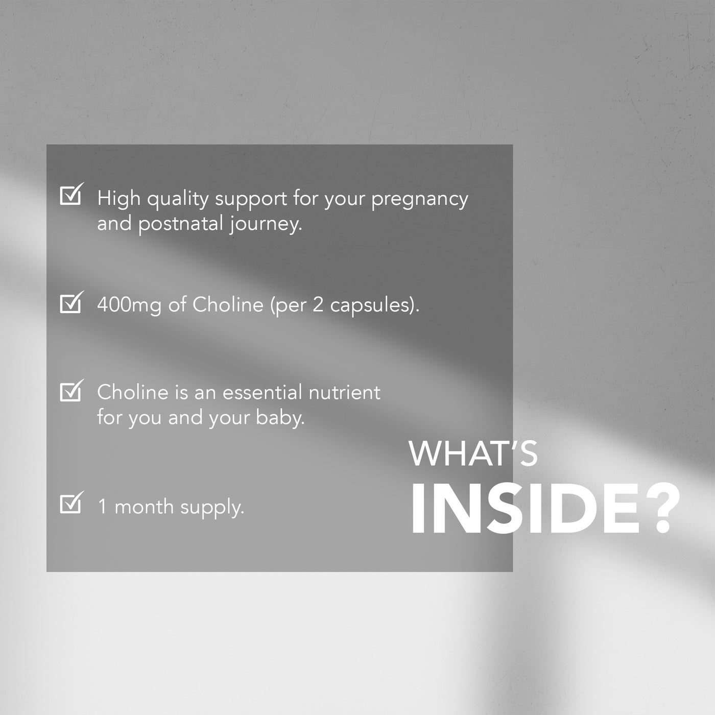 Choline - Essential Nutrient for Fertility, Pregnancy and Foetal Development