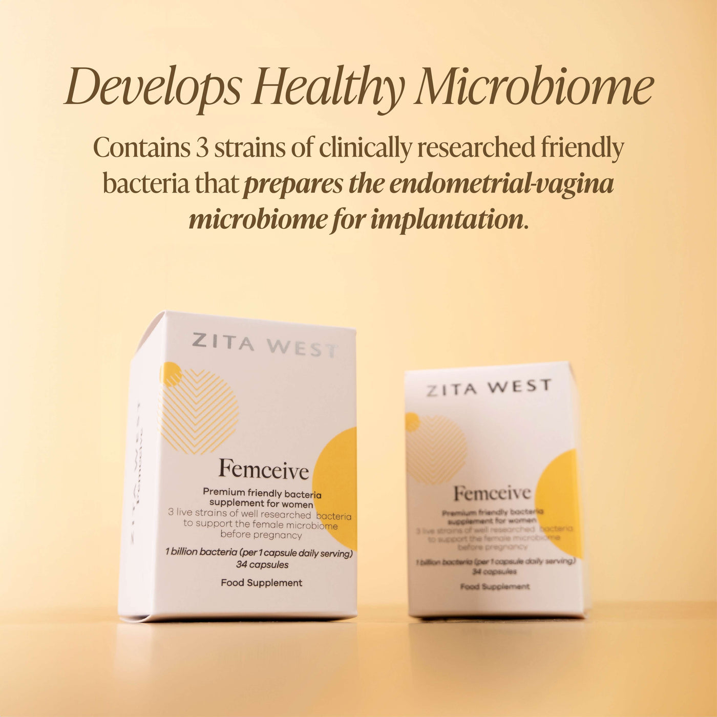 Femceive - Friendly Bacteria Supplement for Women During Preconception