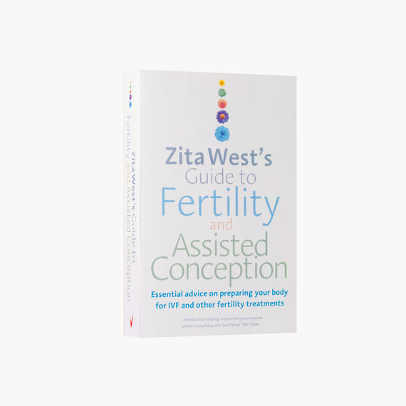 Book cover of 'Guide to Fertility and Assisted Conception' by Zita West on a white background
