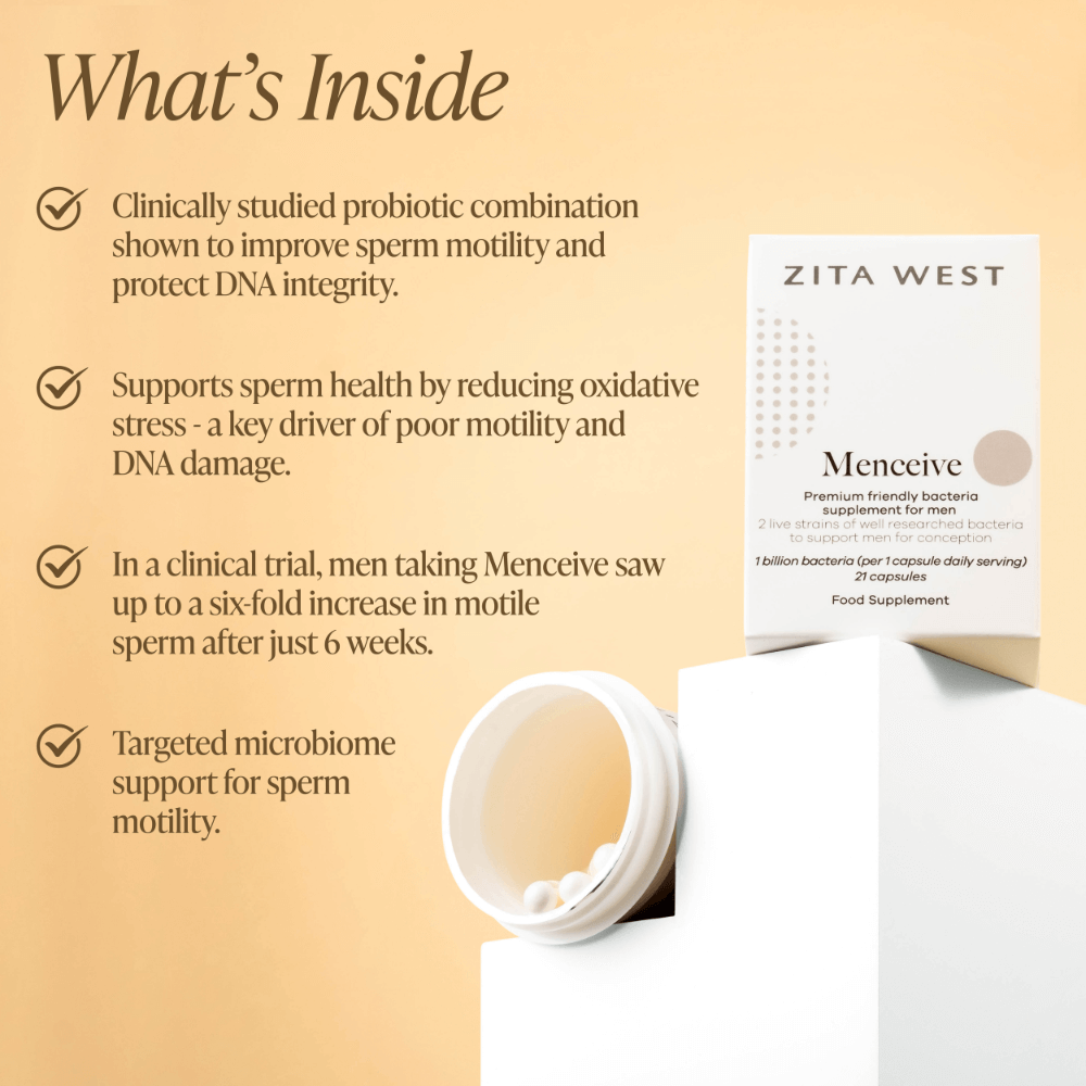 Menceive - Probiotic Support for Male Fertility