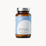 Zita West Revital Essence supplement bottle on a white background