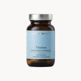 Zita West Vitamen supplement bottle on a white background