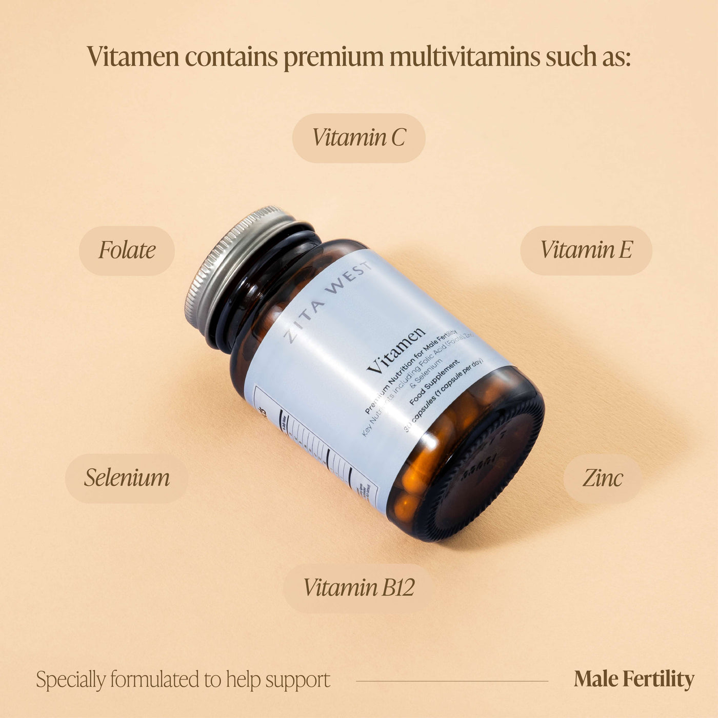 Vitamen, Fertility Supplement for Men