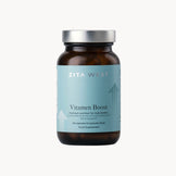 Zita West Vitamen Boost supplement bottle on a white background