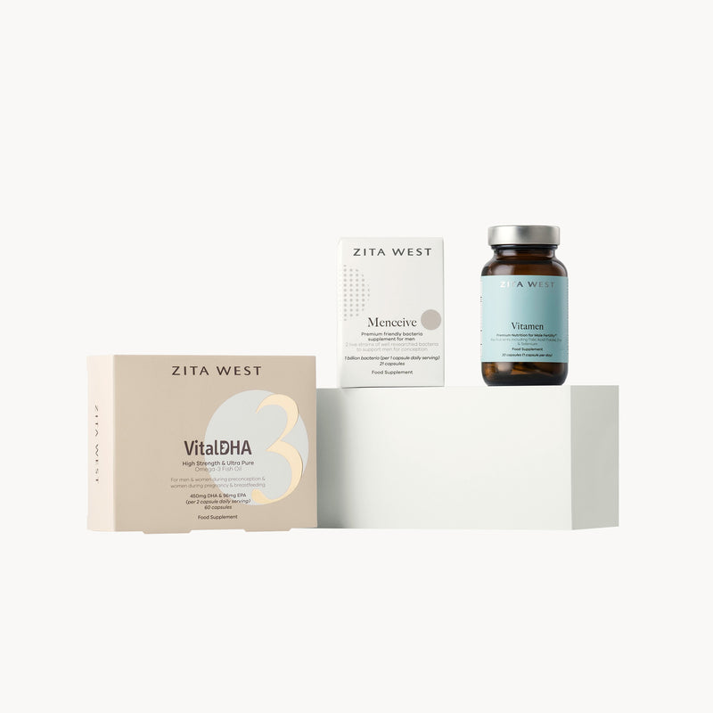 Zita West male fertility support supplements