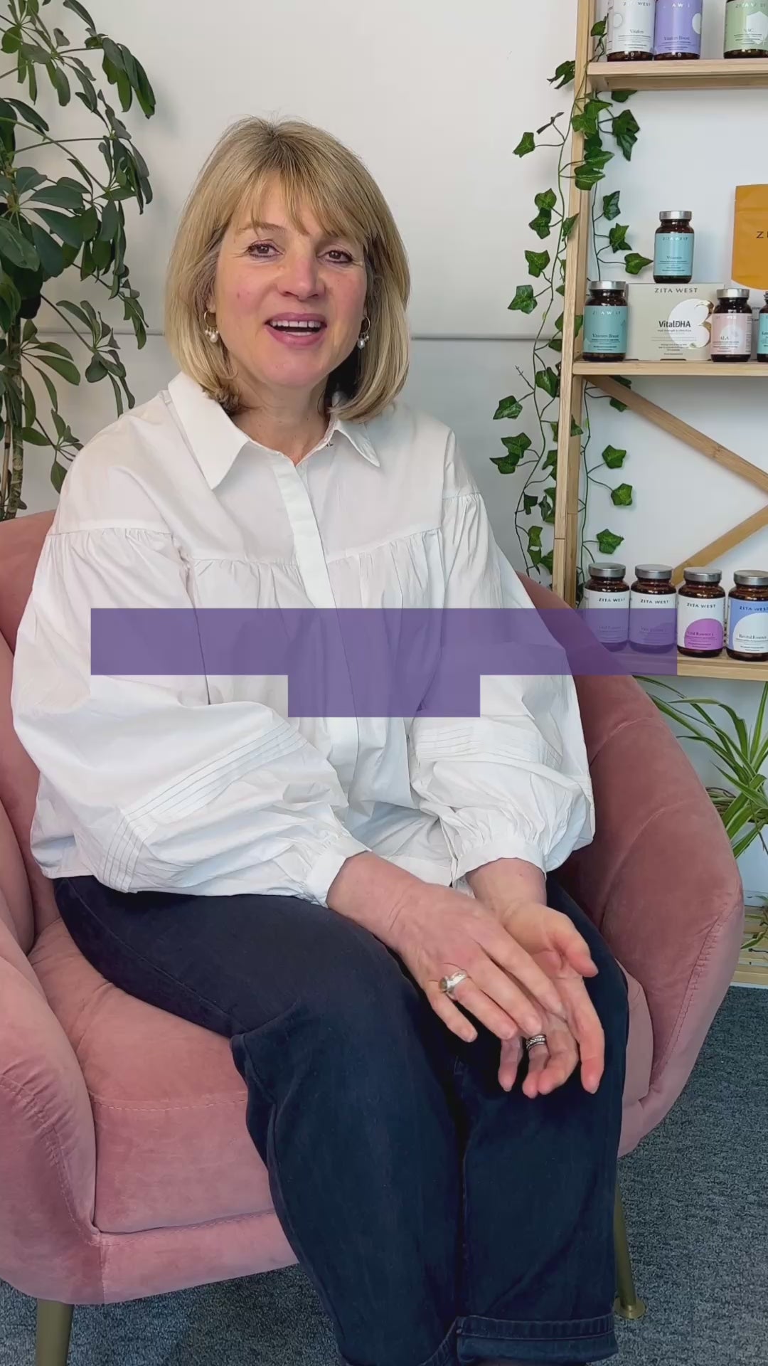 Video introduction from Isabelle Obert, Zita West Fertility Nutritionist